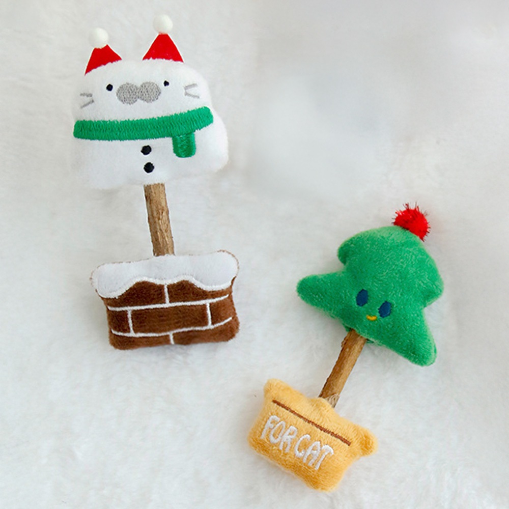PetStern Christmas Cat Toy ไม้ทาทาบิ ขัดฟันแมว ของเล่นแมวทำให้ลมหายใจสดชื่น ราคา ถูกที่สุด ดีลบีเคเค แกลเลอรีภาพที่ 7