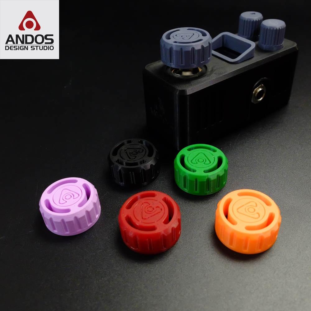 ฝาครอบปุ่มเอฟเฟค กีต้าร์ Andos Footswitch Topper ขนาด 10 mm. ใช้ได้กับเอฟเฟคหลายรุ่น
