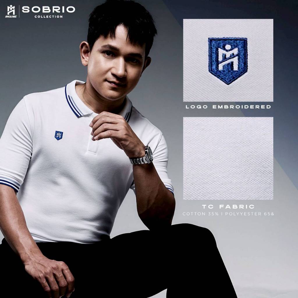 เสื้อโปโลไอมาเน่ IMA3006 รุ่น SOBRIO