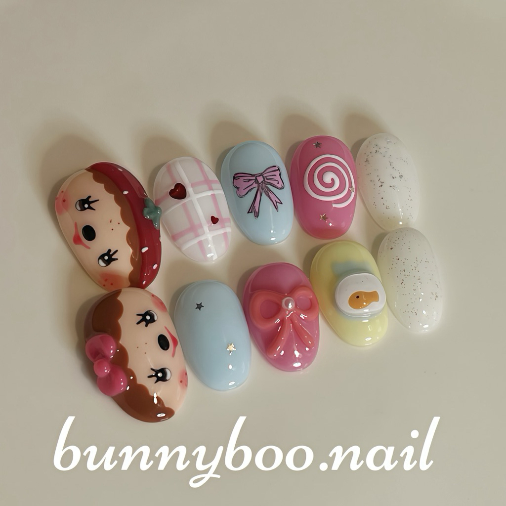 💅เล็บปลอมเจล ม่อนชิชิ 🙈🍓