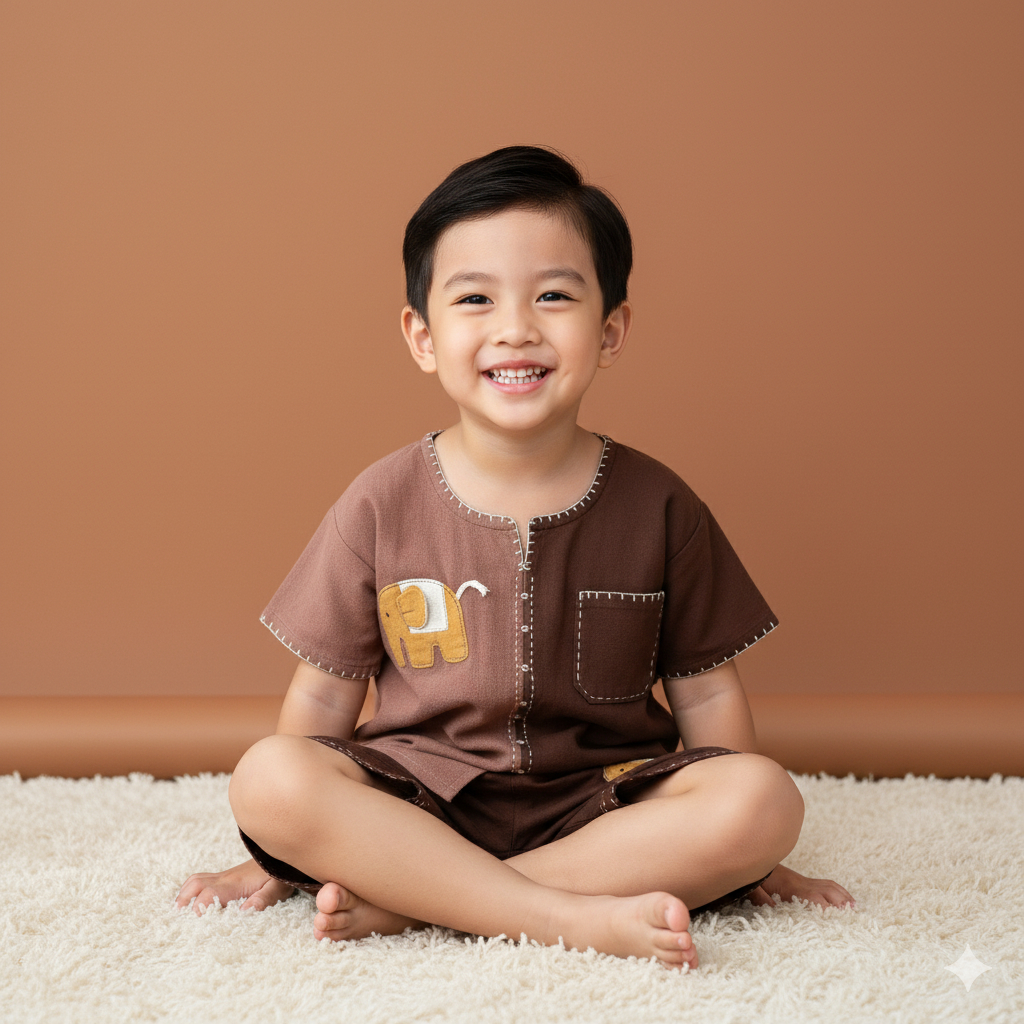 ส่งฟรี ชุดผ้าฝ้ายปักด้นเนามือ น่ารักมากค่ะ