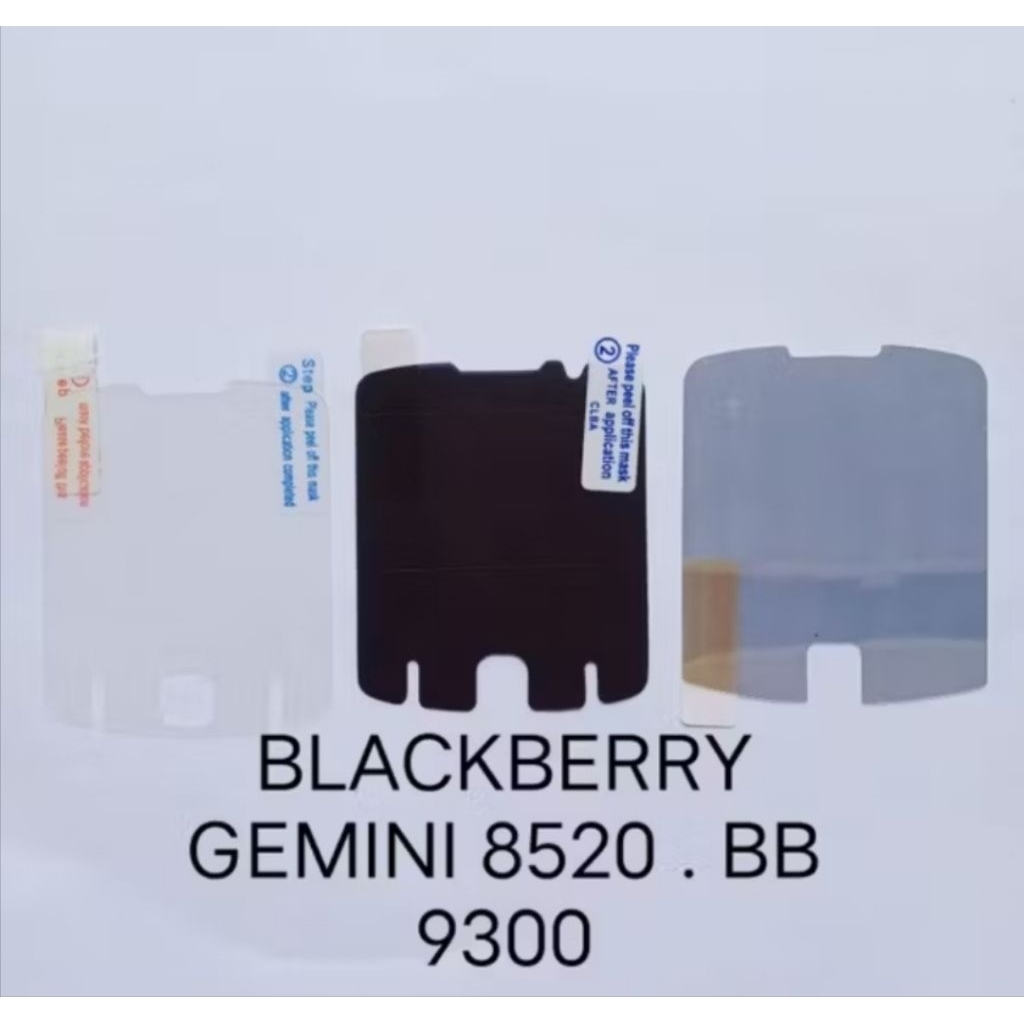 ฟิลม์กันรอย  BlackBerry  8520 Gemini 9300