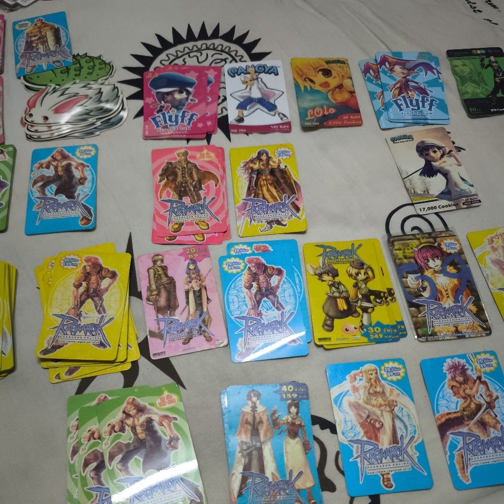 บัตร Ragnarok Online บัตรสะสมชั่วโมง การ์ด Ragnarok online หายาก ของสะสม