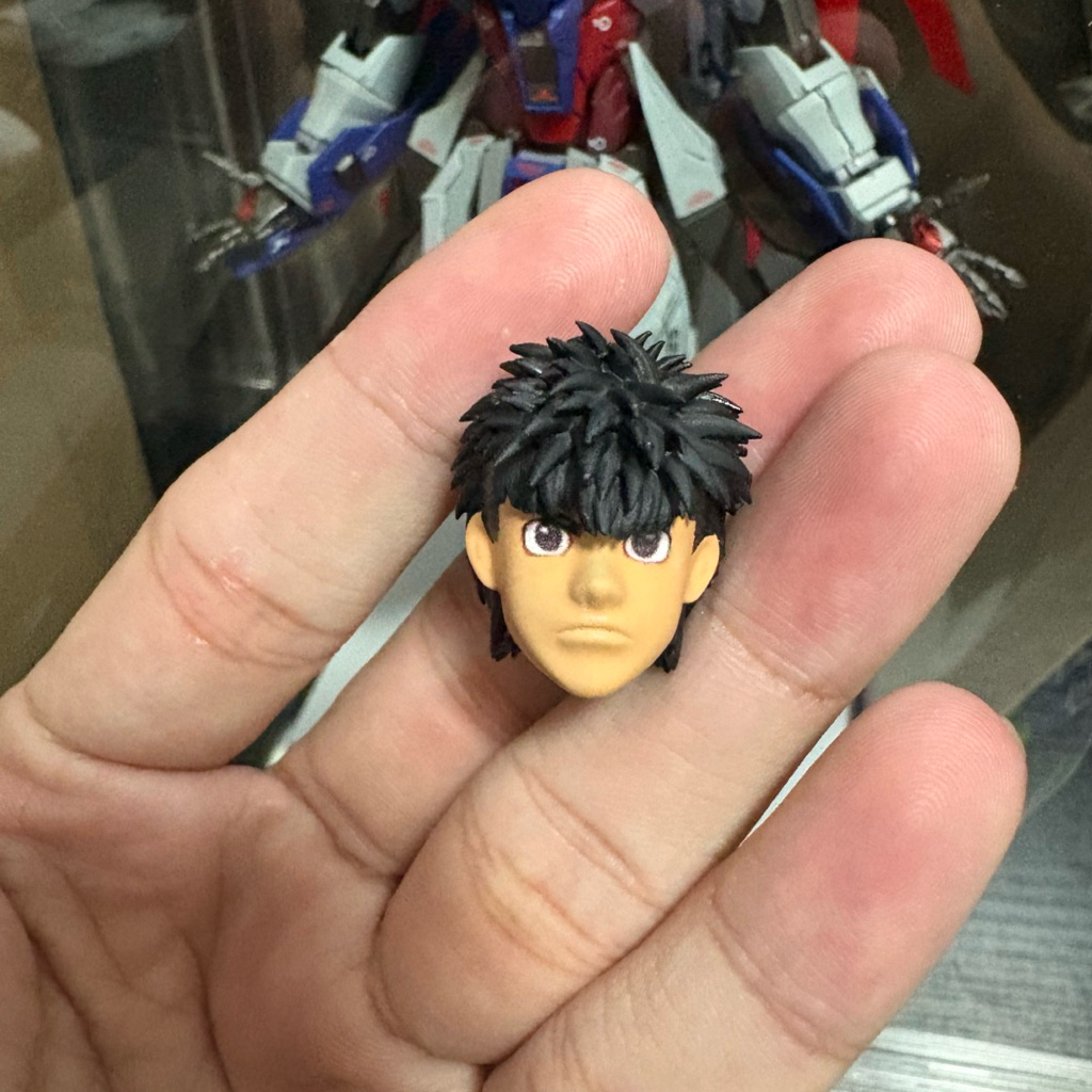 makunouchi ippo 1/12 head,หัว อิปโป้ ขนาด 1/12 ของใหม่ครับ