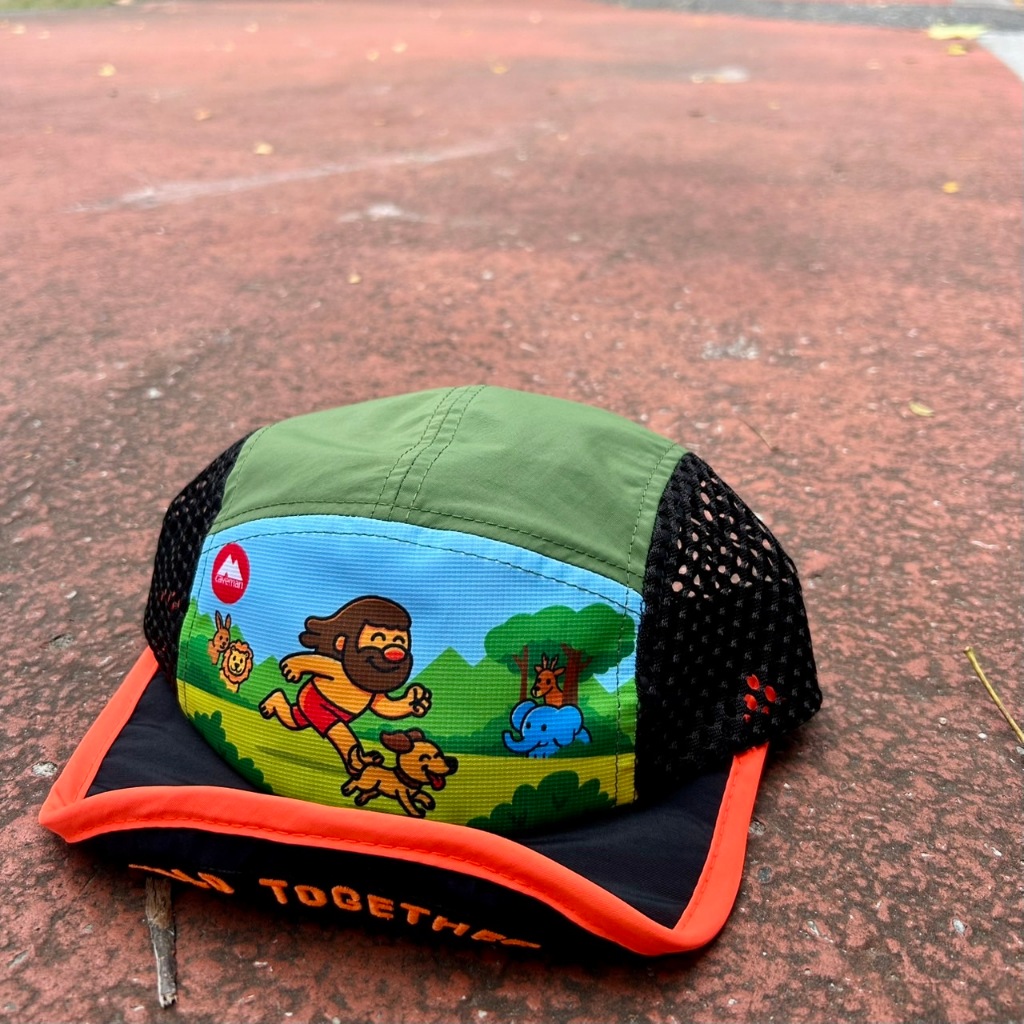 CAVEMAN COLLECTION WILD TOGETHER CAP - หมวกวิ่ง