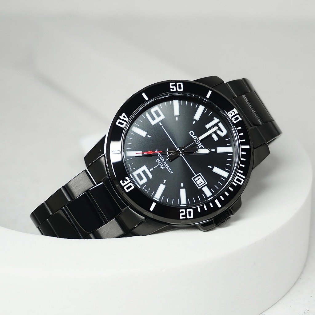 Casio Standard นาฬิกาข้อมือ รุ่น MTP-VD01 MTP-VD01B MTP-VD01BL (MTP-VD01B-1B,MTP-VD01BL-1B)