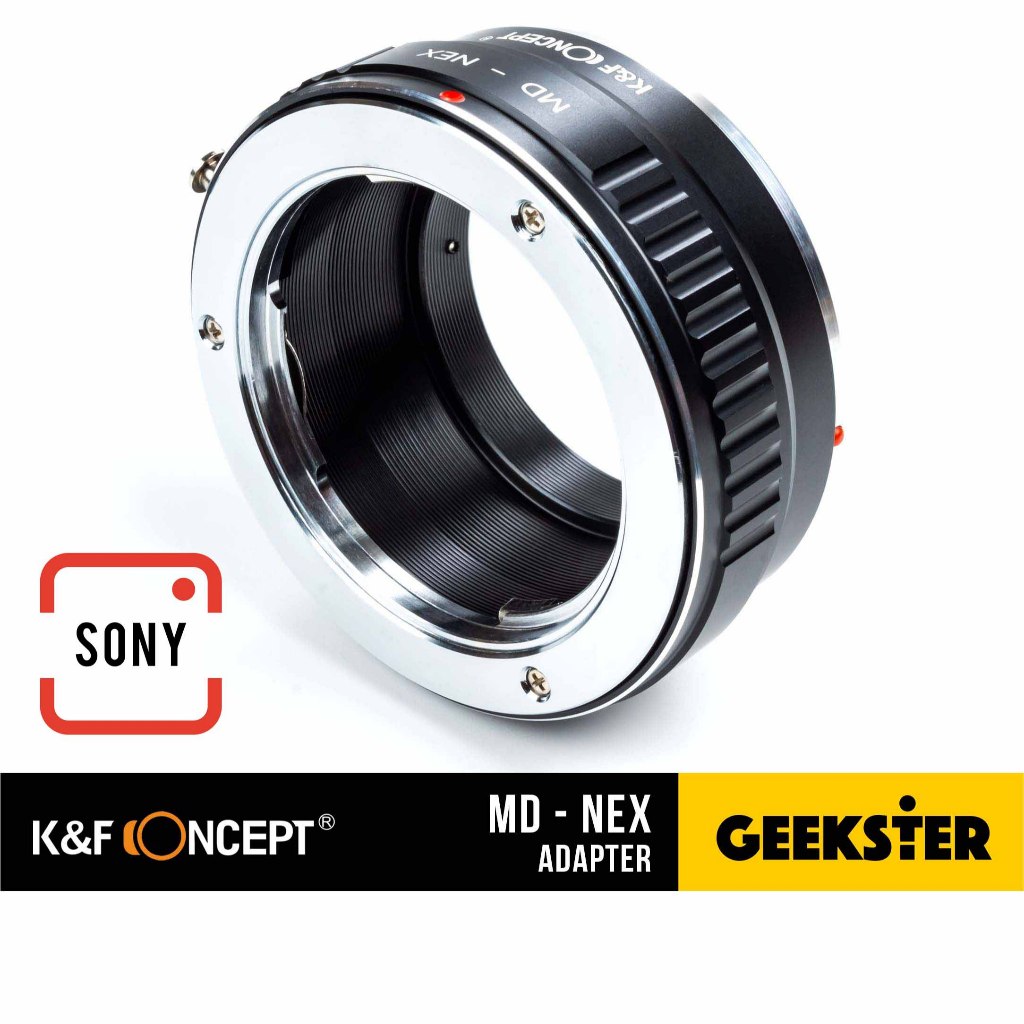 เมาท์แปลง K&F MD-NEX ( Minolta MD - Sony E / FE / NEX Lens Adapter / KF )