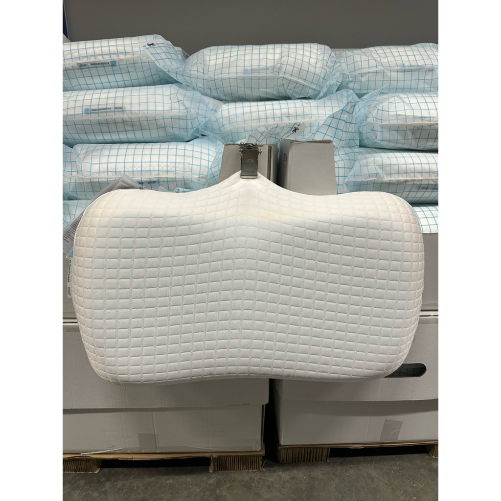 shoppingikea หมอนสุขภาพ IKEA KLUBBSPORRE คลุบบ์สปอร์เร หมอนเออร์โกโนมิก นอนตะแคง/นอนหงาย, 41x70 ซม.