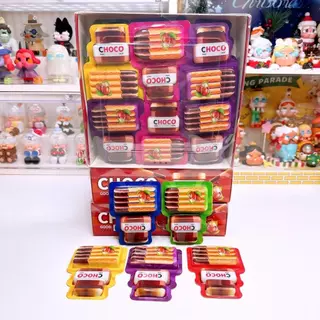 Choco ถาดและแบบกระปุก ขนมปังเเท่งบิสกิต จิ้มช็อกโกแลต 1 กล่อง 30 ชิ้น