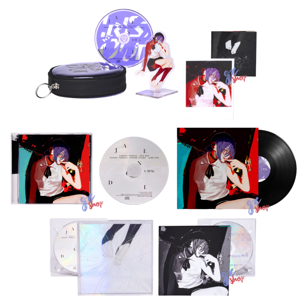 (Pre-Order | พร้อมส่ง) Kenshi Yonezu (米津玄師) - IRIS OUT/JANE DOE CD / ซีดี สินค้า Official