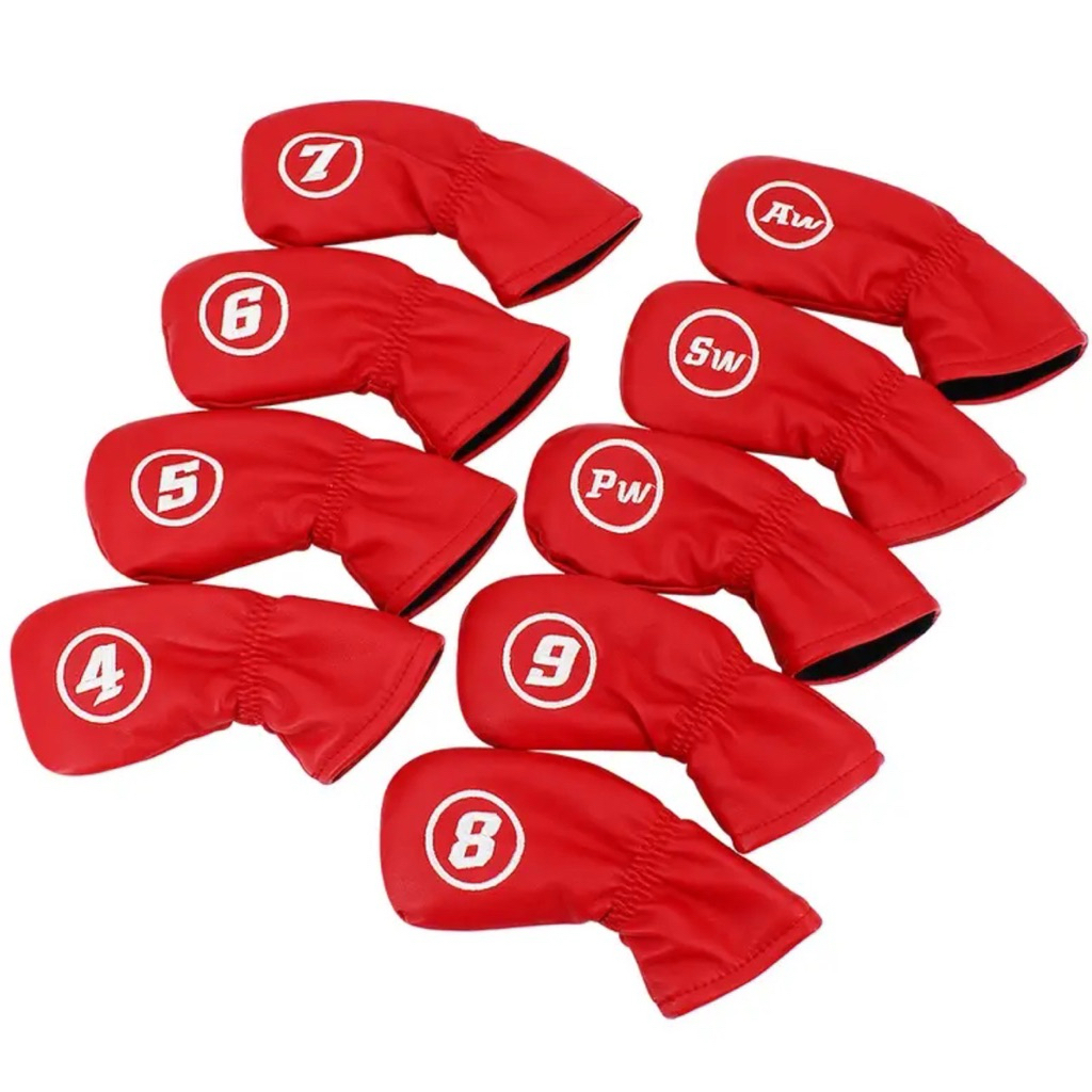 Iron Cover ชุดปลอกไม้กอล์ฟเหล็ก (9 ชิ้น)