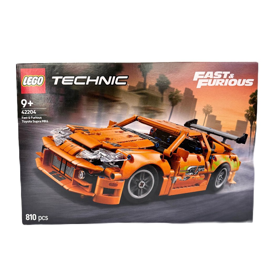 LEGO Technic Fast and Furious Toyota Supra MK4 42204