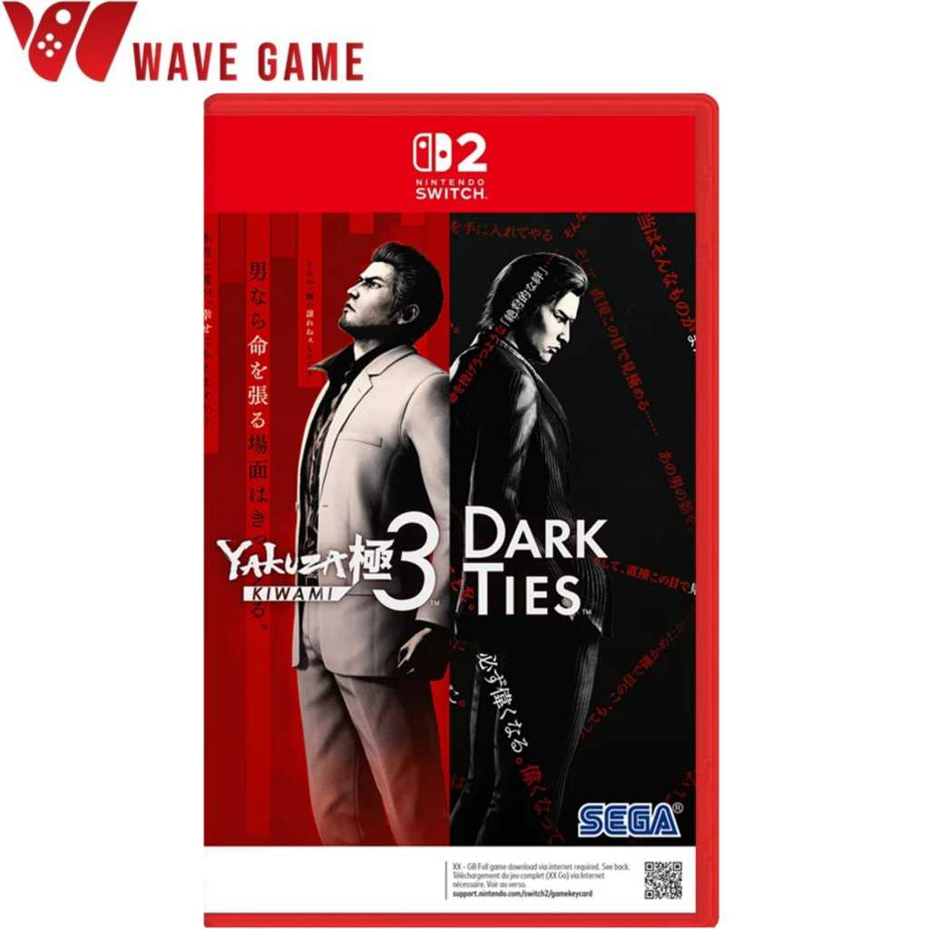 nintendo switch 2 yakuza kiwami 3 & dark ties ( english ) ns2