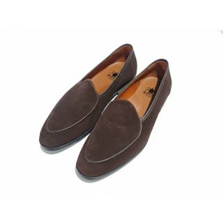 HEAVY SHOES รองเท้าหนังกลับแบบสวมรุ่น VC7202 มี 2 สี