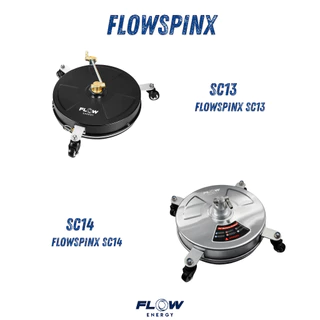 Flow Energy - SC แปรงขัด แปรงล้างพื้น สวมเร็วขนาด 11.8 mm (1/4 หรือ 2 หุน)