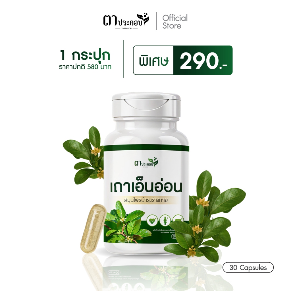 ปวดแขน ปวดขา เส้นยึด ไหล่ติด เถาเอ็นอ่อน แบรด์ตาประกอบ ของแท้ส่งตรงจากบริษัท