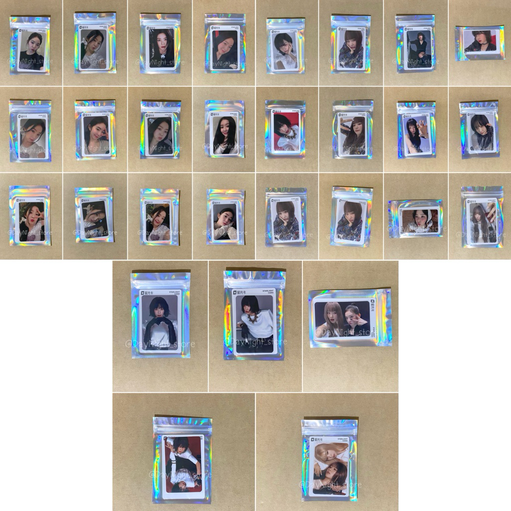 [อ่านก่อน]พร้อมส่ง🔅- Red Velvet Irene & Seulgi 'TILT' - QQ Music Starlight Card ไอรีน ซึลกิ Aseul