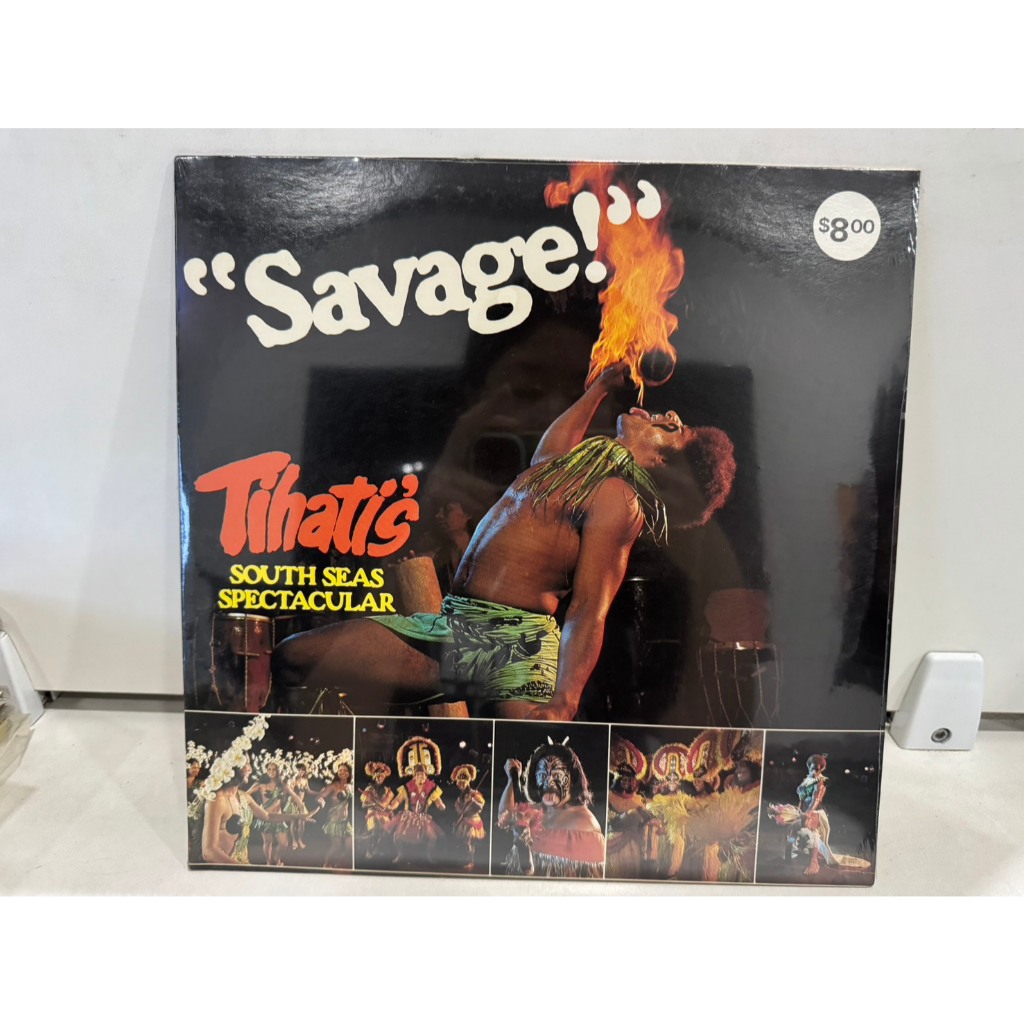1LP Vinyl Records แผ่นเสียงไวนิล  Savage! Tihati's South Seas Spectacula     (H3F4)