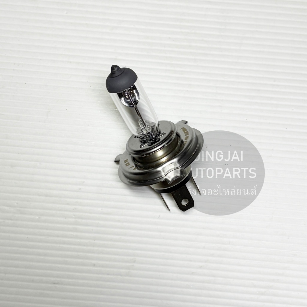 หลอดไฟหน้า PHILIPS H4 12V 60/55W หลอดไฟรถยนต์