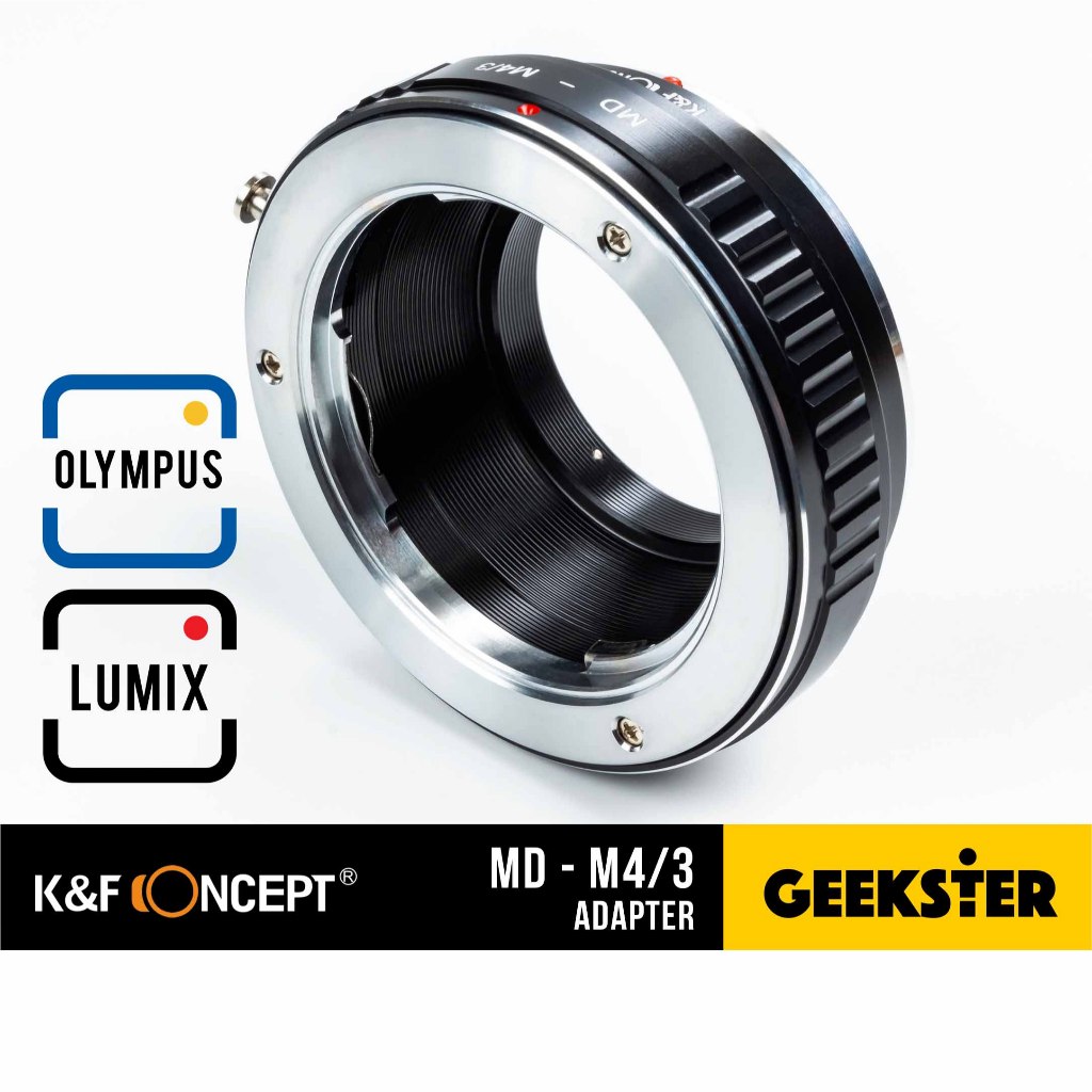เมาท์แปลง K&F MD-M43 ( Minolta MD - Olympus / Lumix M43 m4/3 Lens Adapter / KF )
