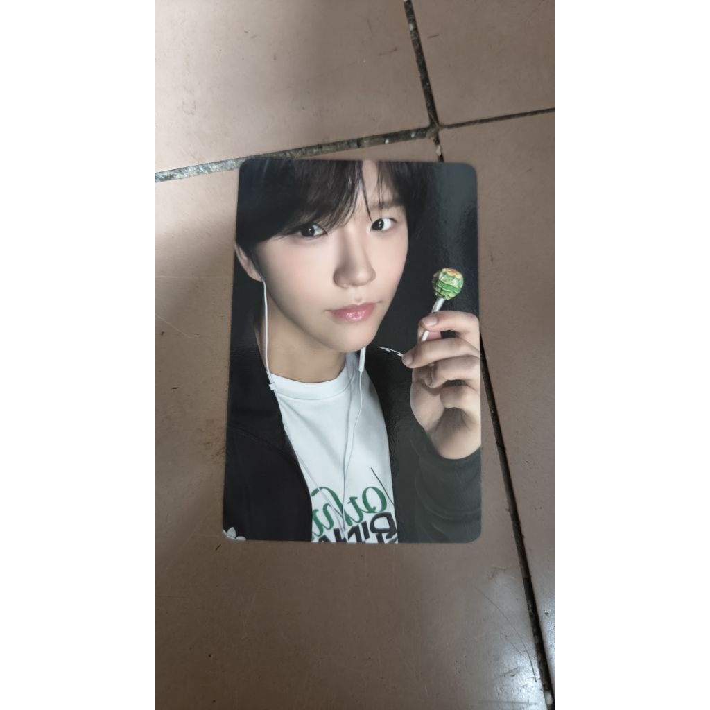 NCT wish login photocard special jaehee