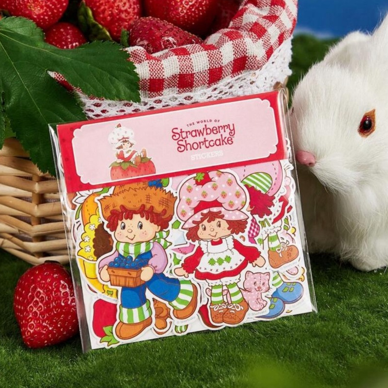 (พร้อมส่ง🍓) Strawberry Shortcake สติ๊กเกอร์ 42 ชิ้น