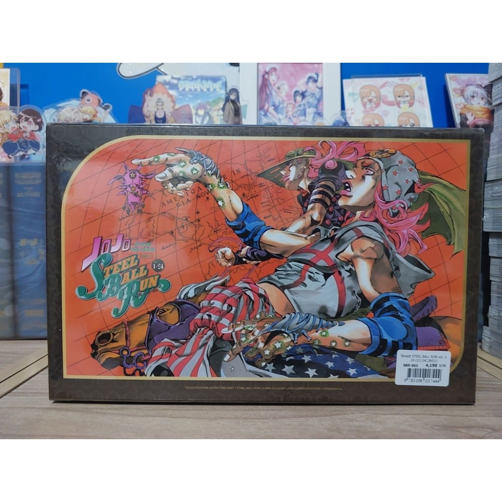 มังงะ JOJO STEEL BALL RUN Boxset Limited Edition เล่ม 1-24 จบ