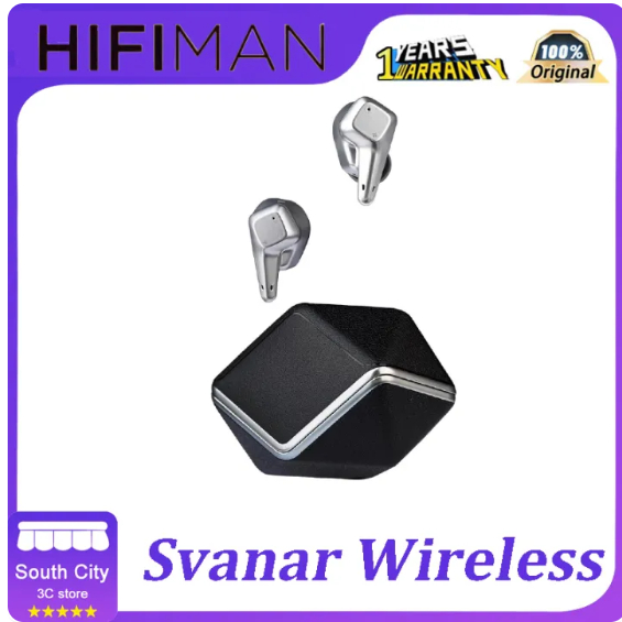 HIFIMAN Svanar Wireless Swan Noise Reduction True Wireless Bluetooth Earphones