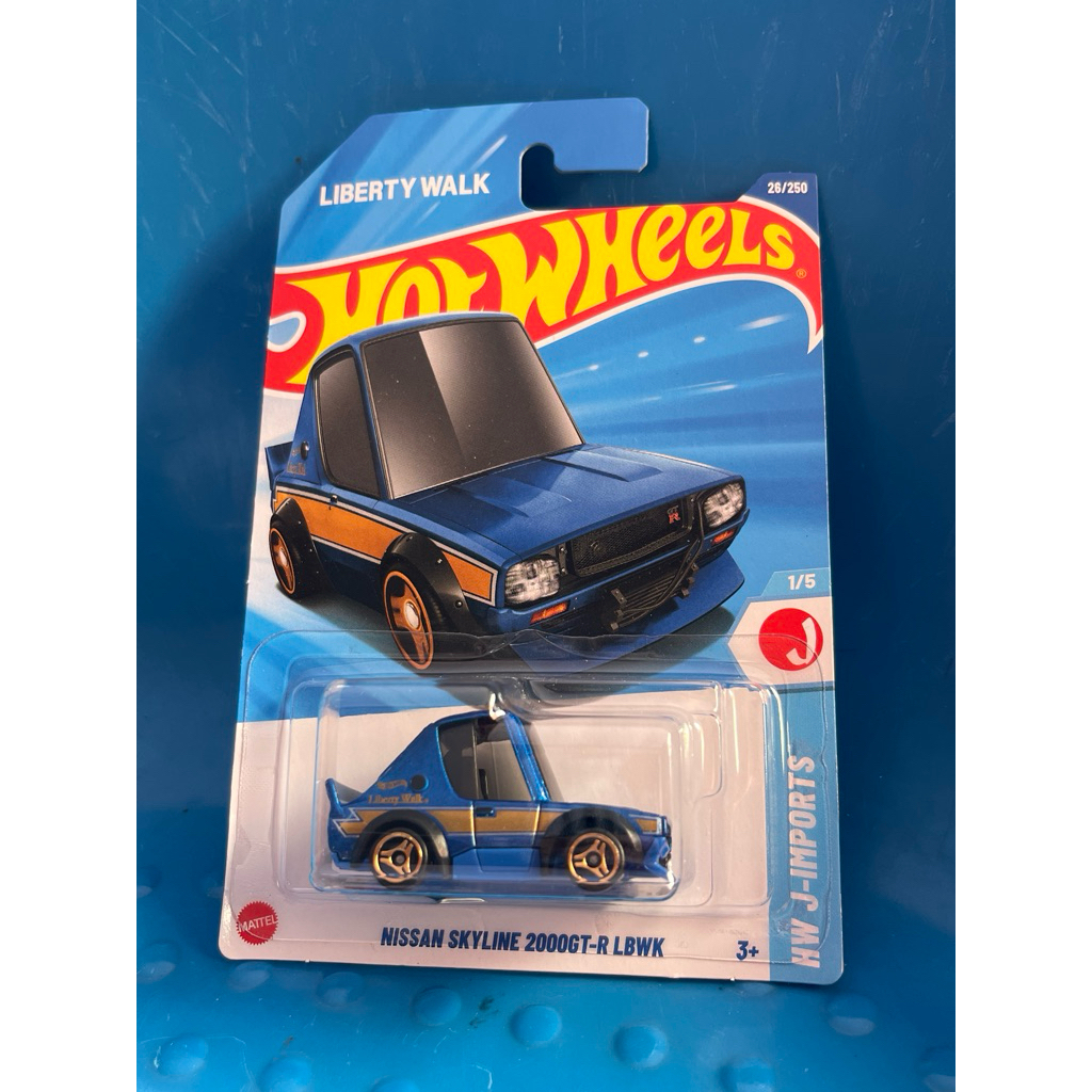 hotwheels nissan skyline 2000gt-r lbwk 11/68