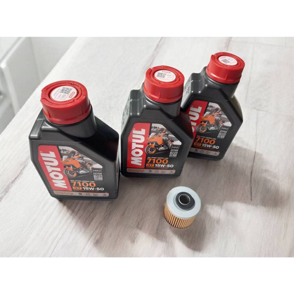 SR400 น้ำมันเครื่อง MOTUL7100