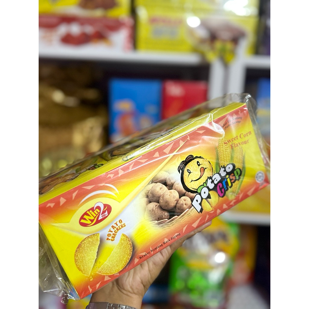 ปังมันยิ้ม Potato crisp รสข้าวโพด