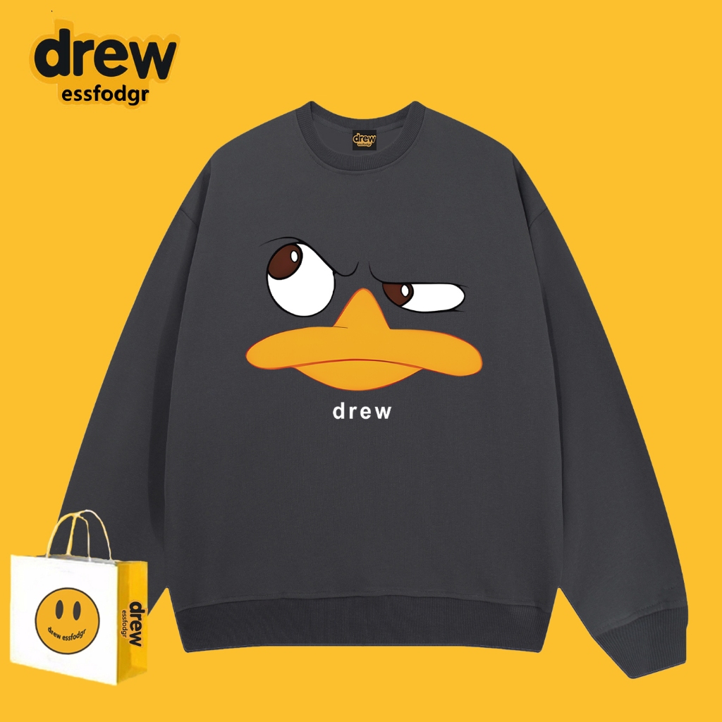 CODเสื้อกันหนาว คอกลม ผ้าฝ้าย ทรงหลวม ขนาดใหญ่ สําหรับผู้ชาย [M-2XL]