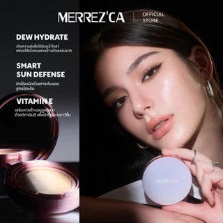 Merrezca Aura Glow Skin Cushion SPF50+ PA++++ คุชชั่นสปอร์ตไลท์ ผิวโกลว์แต่ไม่มัน