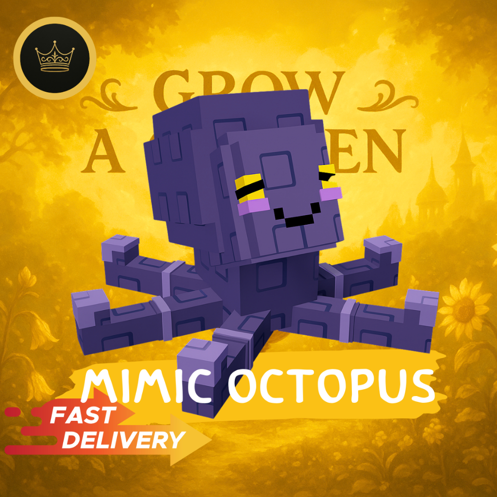 Grow a garden การด์ปลาหมึก