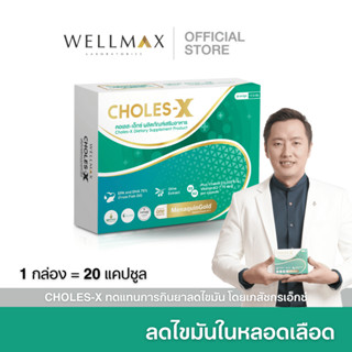 CHOLES-X คอเลส เอ็กซ์ ส่งฟรี อาหารเสริมไขมันในเลือด พอกตับ ไ…
