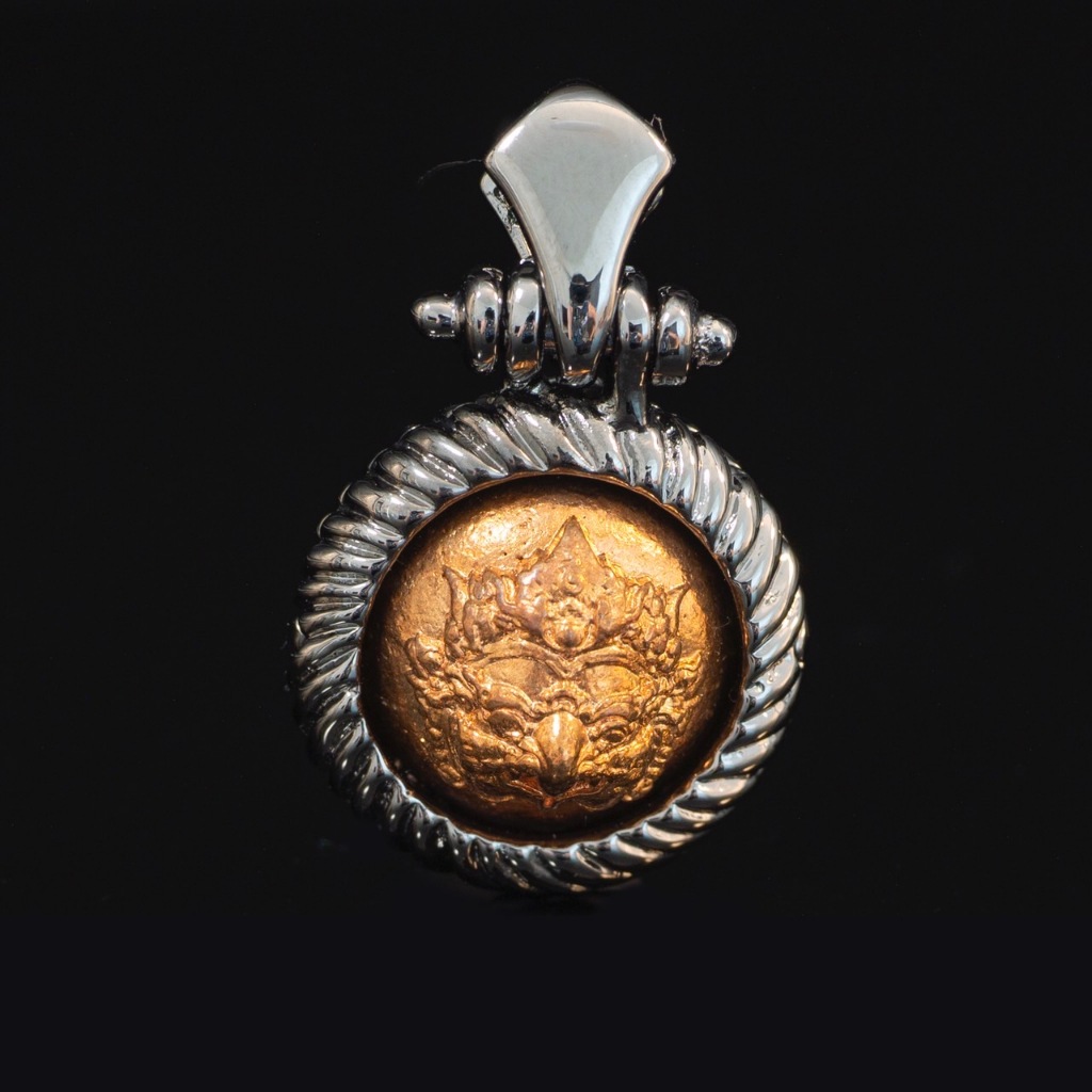 ลูกนิมิต พระราหูทรงครุฑ เลี่ยมกรอบ เสริมโชคดี Luk Nimit Phra Rahu ราคา ถูกที่สุด ดีลบีเคเค แกลเลอรีภาพที่ 8