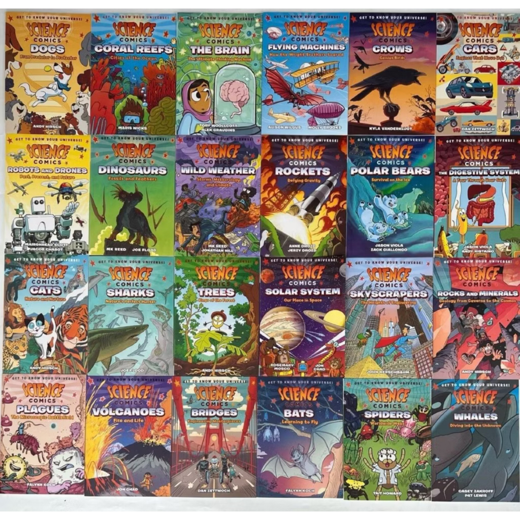 ชุดหนังสือการ์ตูนวิทยาศาสตร์สุดยอด “Science Comics”