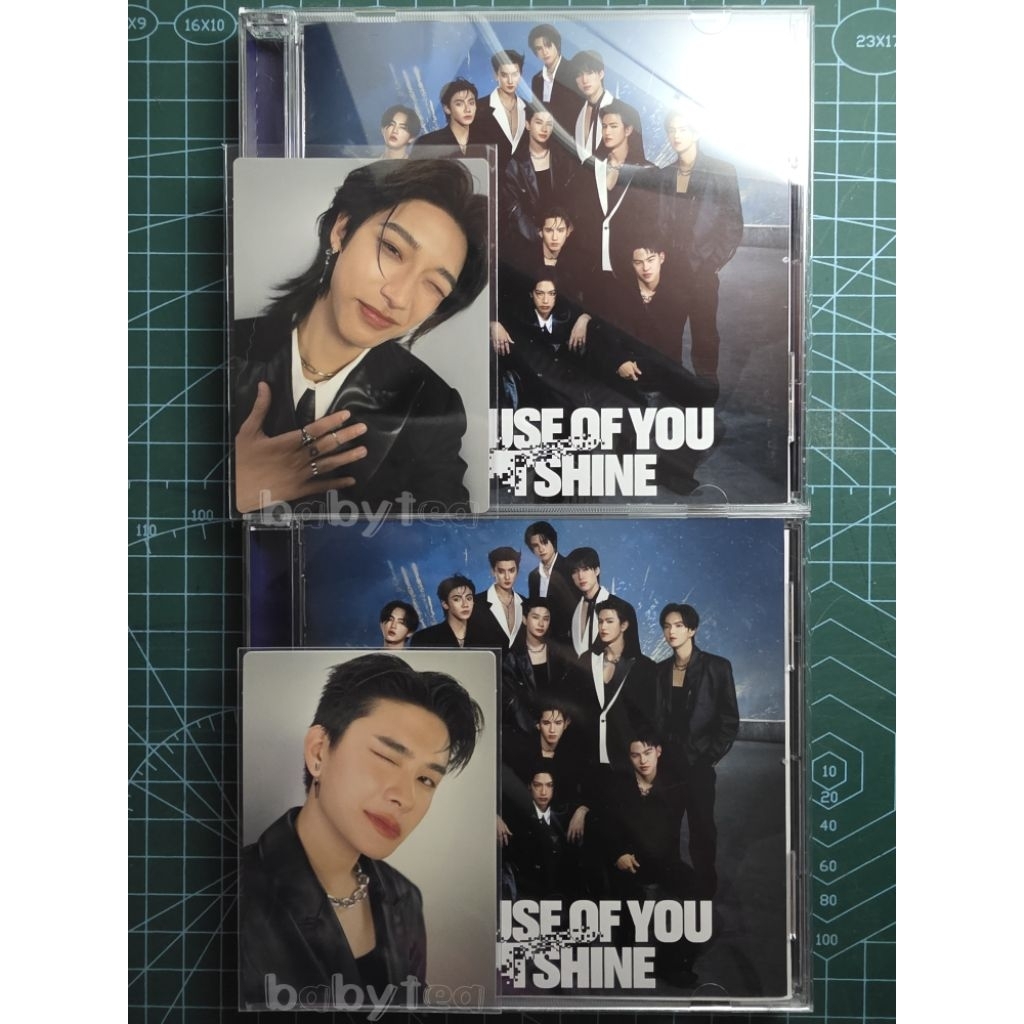 [พร้อมส่ง] อัลบั้ม + การ์ดBUS Because of you I shine Regular Ver.ญี่ปุ่น
