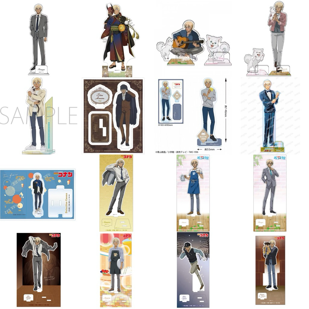 💕พร้อมส่ง แสตน แสตนดี้อามุโร่ | Stand Acrylic Amuro | conan | โคนัน