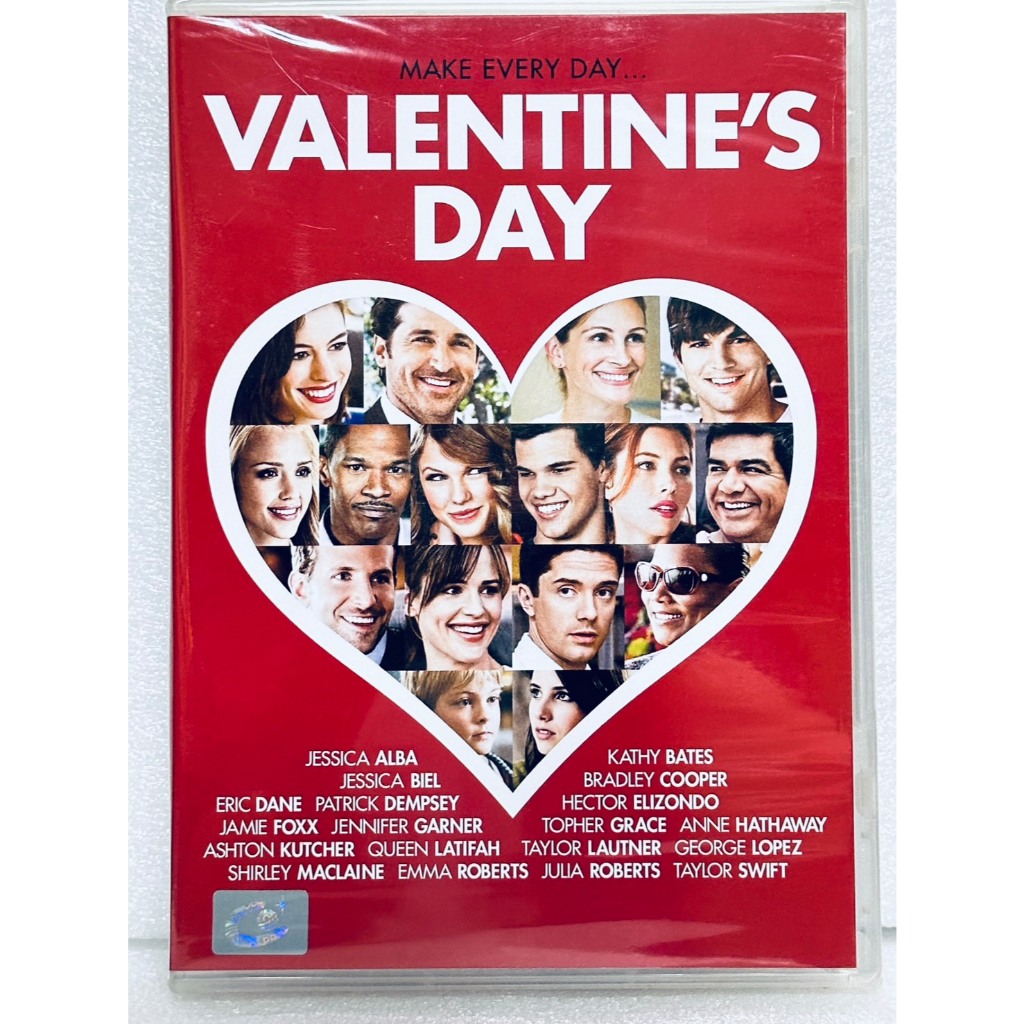 DVD  : Valentine's Day (2010) " Jamie Foxx, Ashton Kutcher, Bradley Cooper, Anne Hathaway "