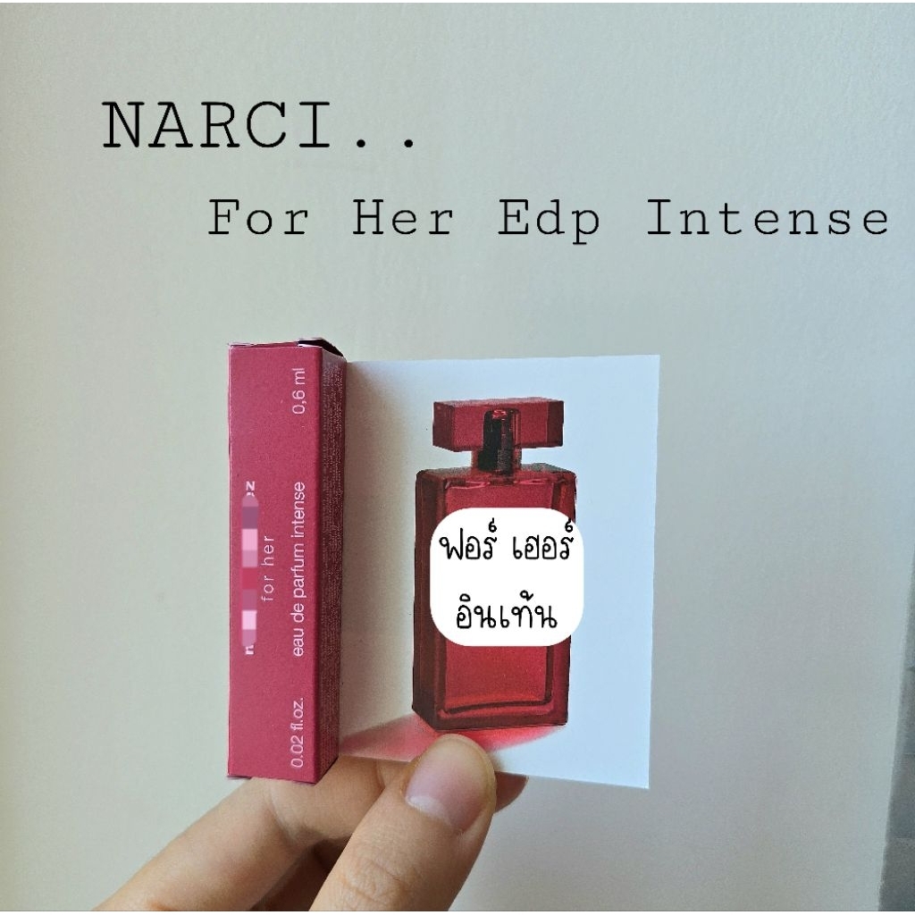 🔥ป้ายไทยพร้อมส่ง นาซิ Narci.. มีกลิ่นให้เลือก 0.6ml หัวสเปรย์