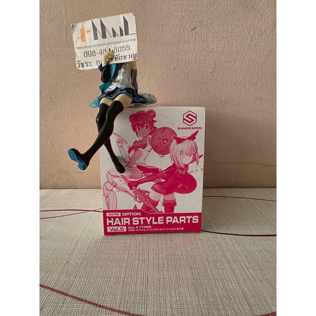 [พร้อมส่ง] Bandai 30MS Option Hair Style Parts Vol.5 All 4 Types