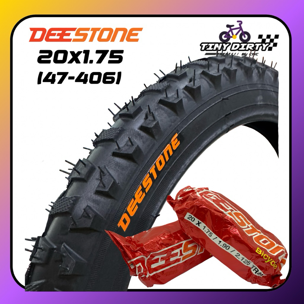 ยางนอก หรือ ยางในจักรยาน 20x1.75 ยี่ห้อDeestone