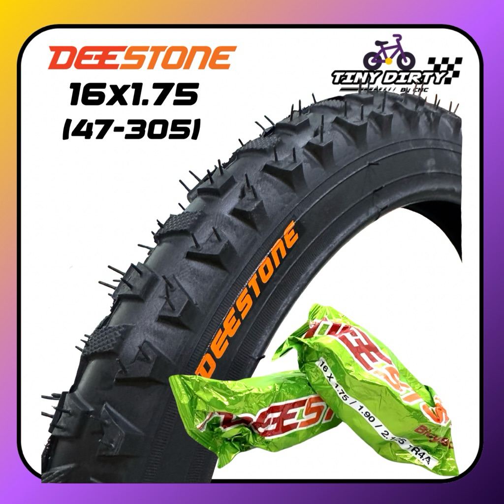 ยางนอก หรือ ยางในจักรยาน 16x1.75 ยี่ห้อDeestone