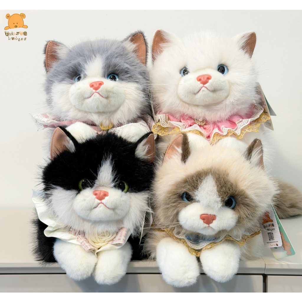 ตุ๊กตาแมวขนนุ่มฟู 55cm (มีเสียง)