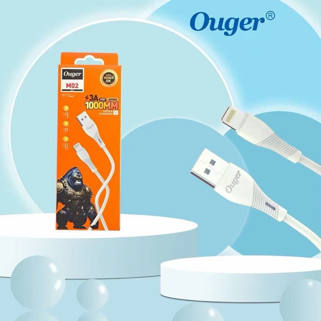 สายชาร์จยกโหล(12ชิ้น)Ouger