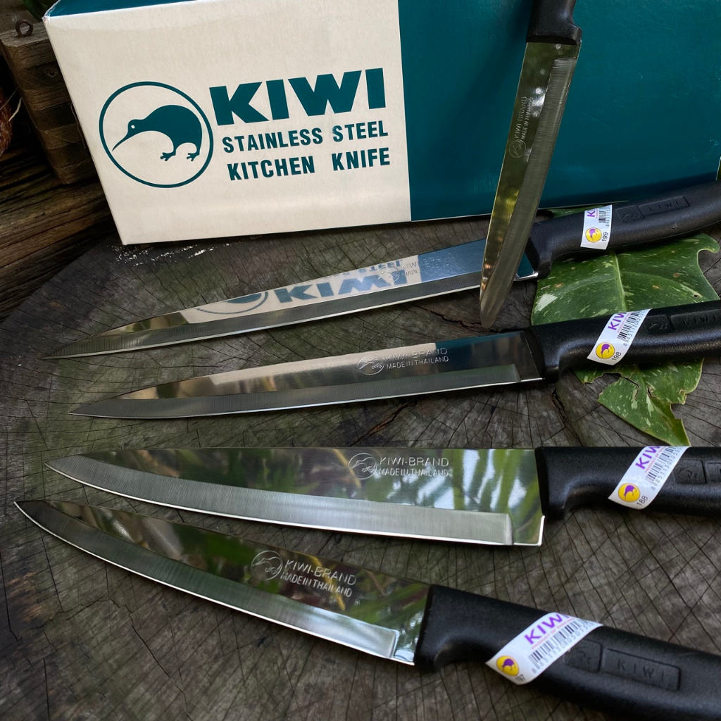 มีด กีวี KIWI มีดทุเรียน ด้ามพลาสติก ปลายแหลม ของแท้ รุ่น 188 197 198 199 - รูปที่ 3