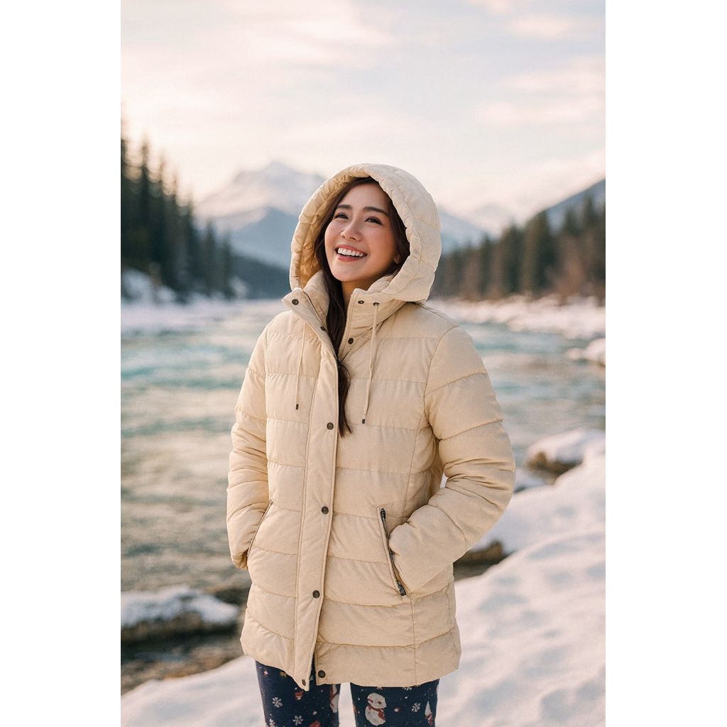 Bossini เสื้อขนเป็ด (DOWN JACKET)กันหนาวได้ถึง -10