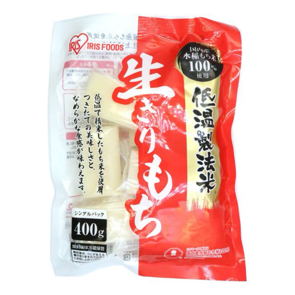 east Iris ohyama rice cake mochi 400 g. โมจิเค้กรูปสี่เหลี่ยมจากญี่ปุ่น🇯🇵