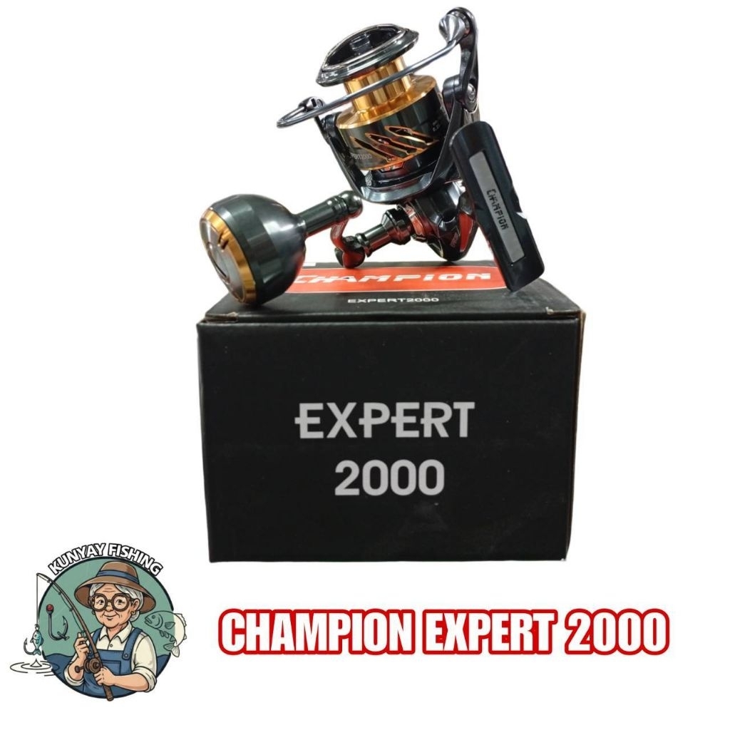 รอกตกปลา รอกสปินนิ่ง Champion Expert มีให้เลือกหลายขนาด